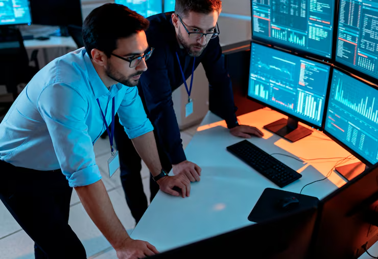 imgi 8 profesionales ti analizando datos tiempo real sala control 23 2152029078